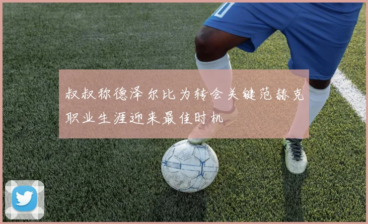 叔叔称德泽尔比为转会关键范赫克职业生涯迎来最佳时机
